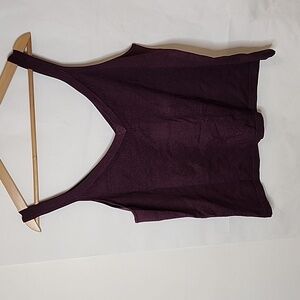 NWT Linda‎ Allen x Ellen Tracy Currant Knit Top size L